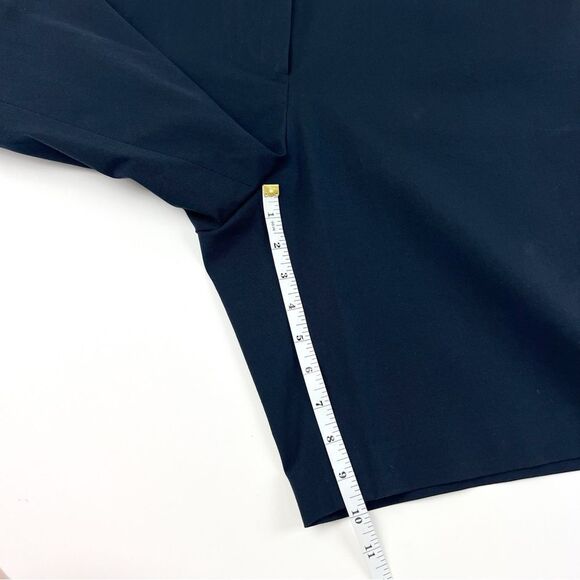 New Lafayette 148 New York Navy Blue Shorts Size 16 - Picture 5 of 6